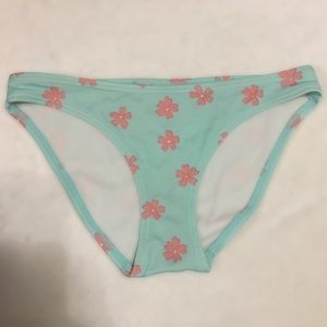 VICTORIA'S SECRET Floral Bikini Bottom XS